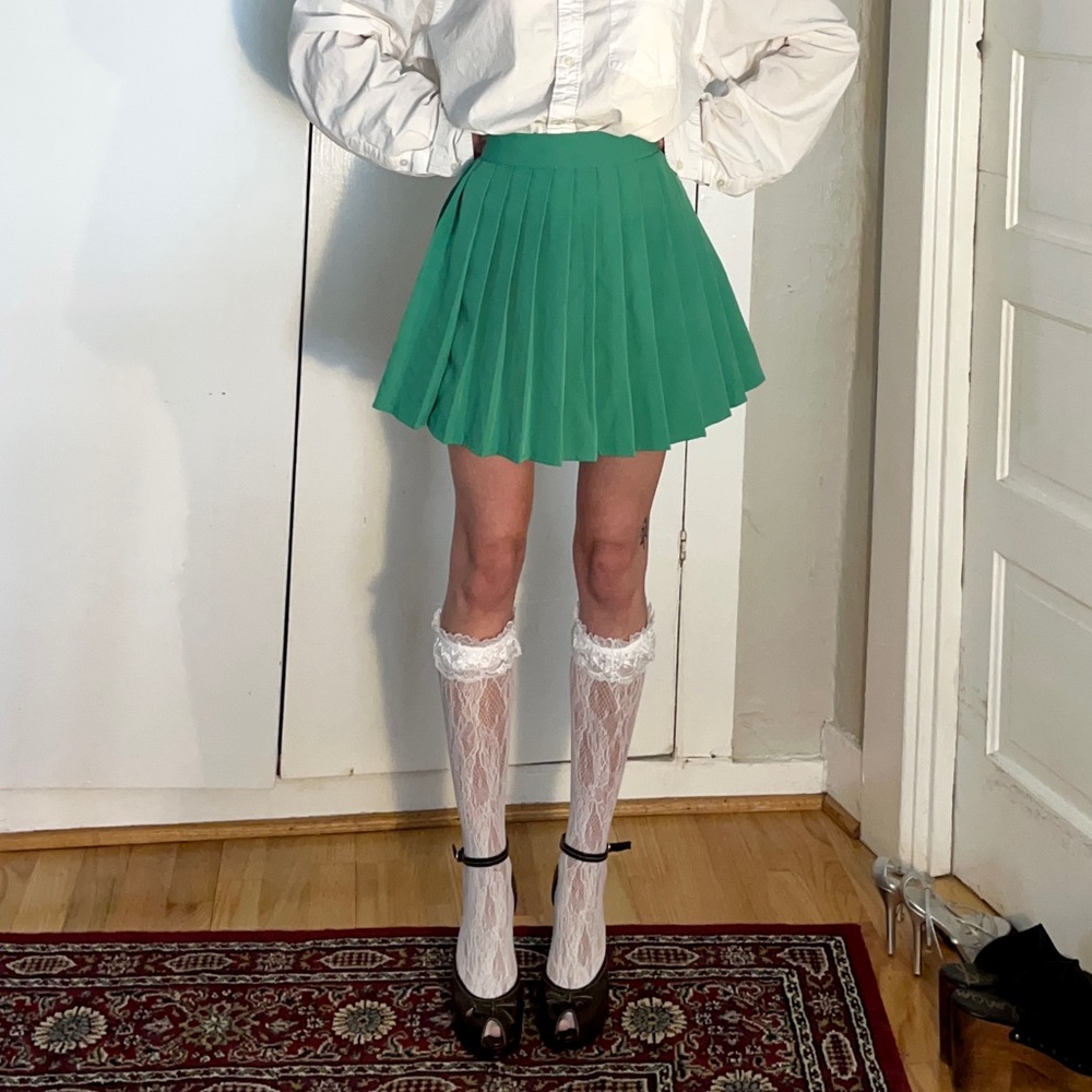 Adika Green Tennis Skirt